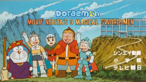 Doraemon Nobita Three Magical Swordsmen Hindi – Tamil – Telugu Download (Movie 6)